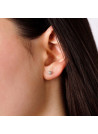 Boucles d'oreilles "Idylle" Diamants