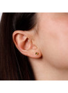 Boucles d'oreilles Or jaune et Citrine