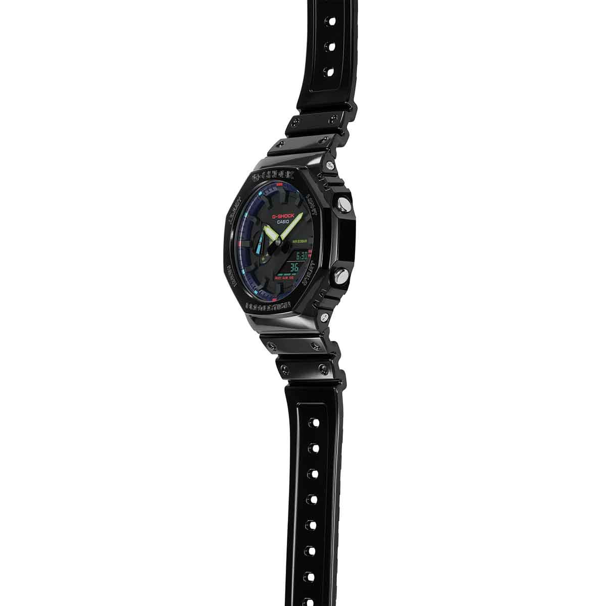 Montre G Shock Rainbow Arc en ciel GA 2100RGB 1AER Mes Bijoux