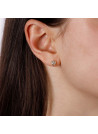 Boucles d'oreilles Coeur Or jaune
