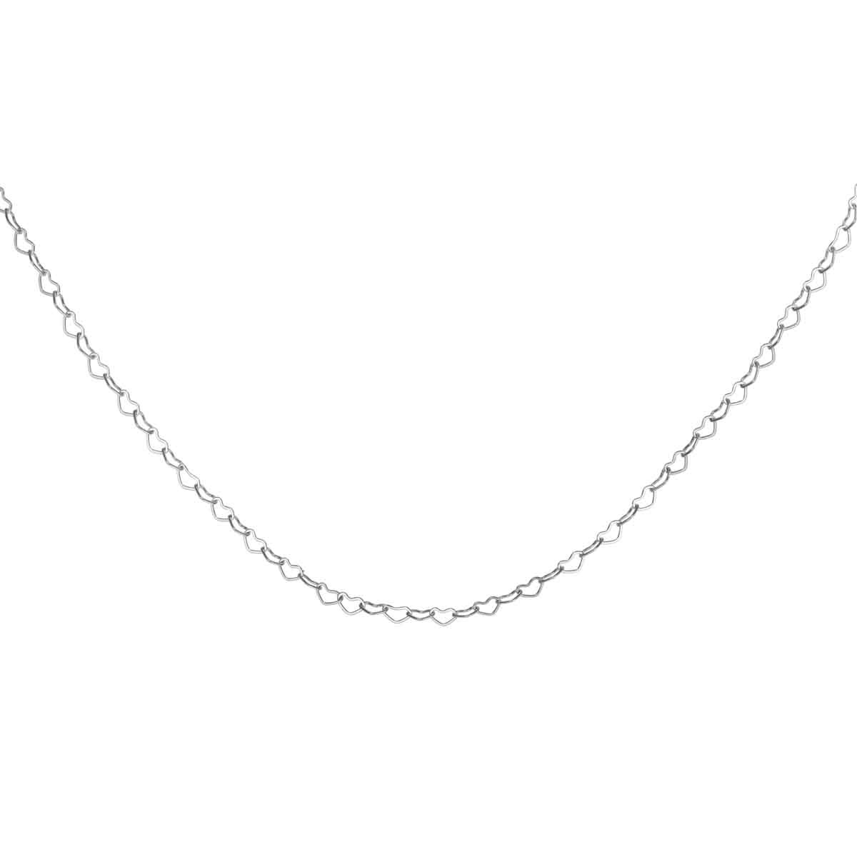 Collier chaîne cœur Rosefield Acier Collier chaîne cœur Rosefield Acier - JNHCS-J685