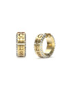 Boucles d'oreilles Guess "Just Guess" Acier doré