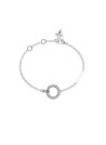 Bracelet Guess "Circle Lights" Acier rhodié