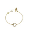 Bracelet Guess "Circle Lights" Acier doré