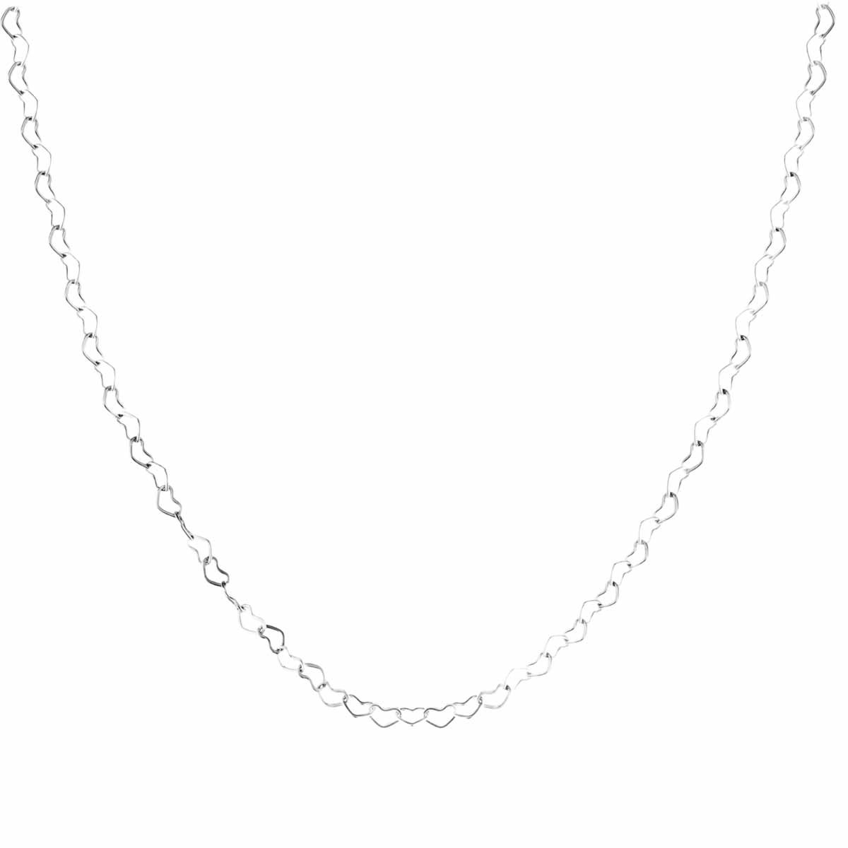 Collier chaîne cœur Rosefield Acier - JNHCS-J685