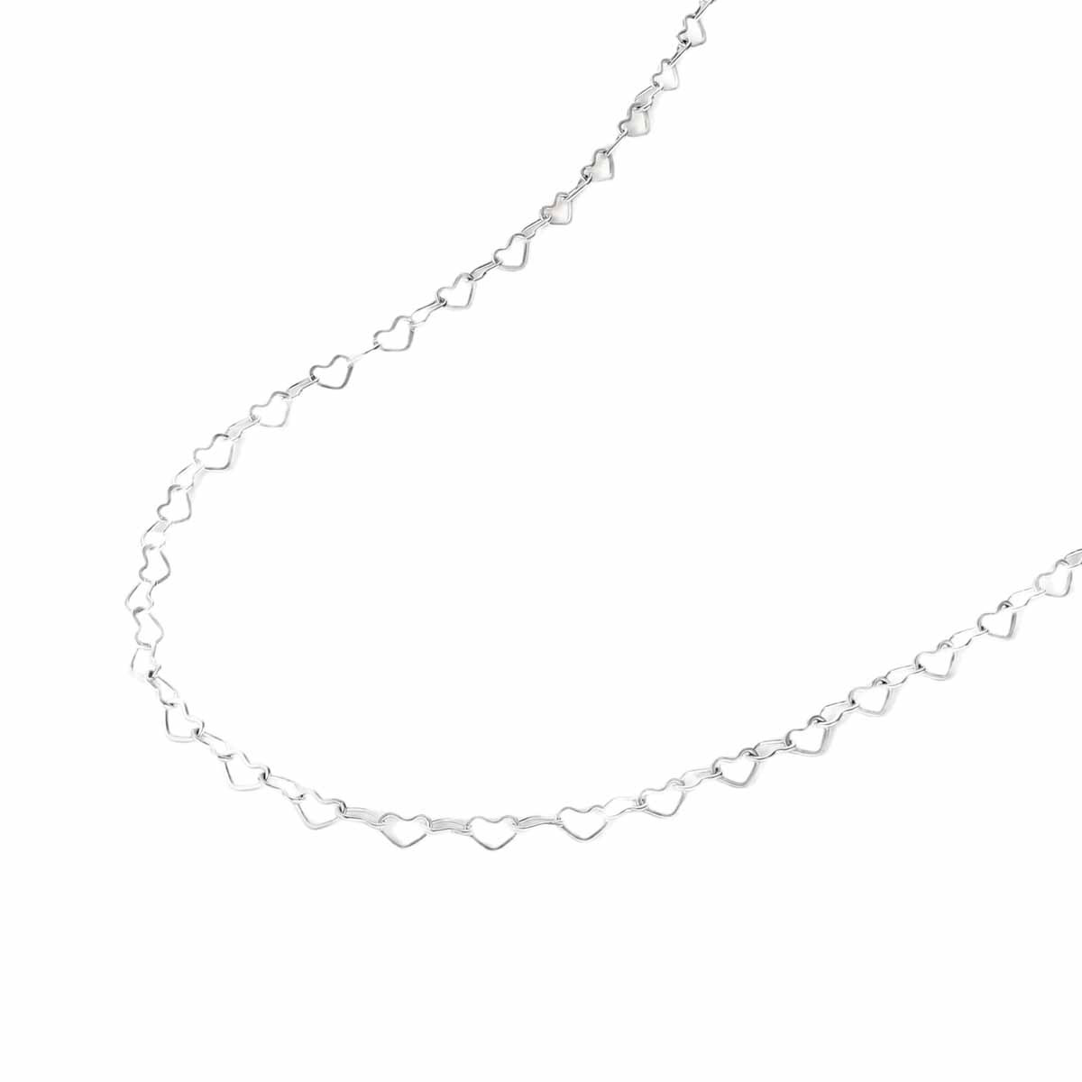 Collier chaîne cœur Rosefield Acier - JNHCS-J685