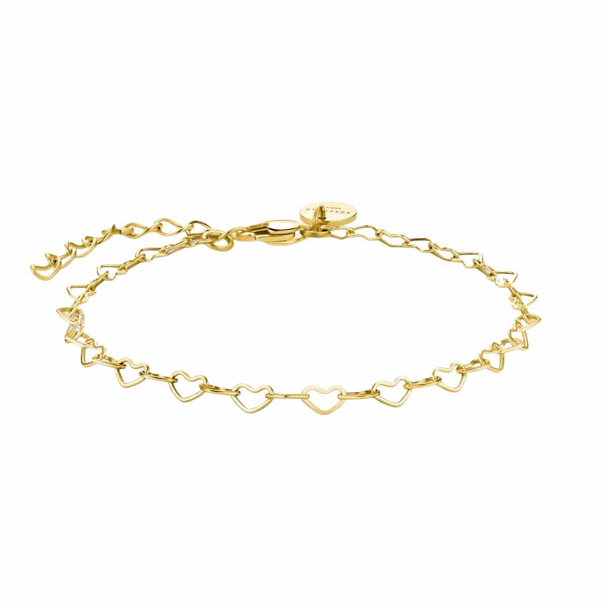 Bracelet chaîne cœur Rosefield Acier doré - JBHCG-J682