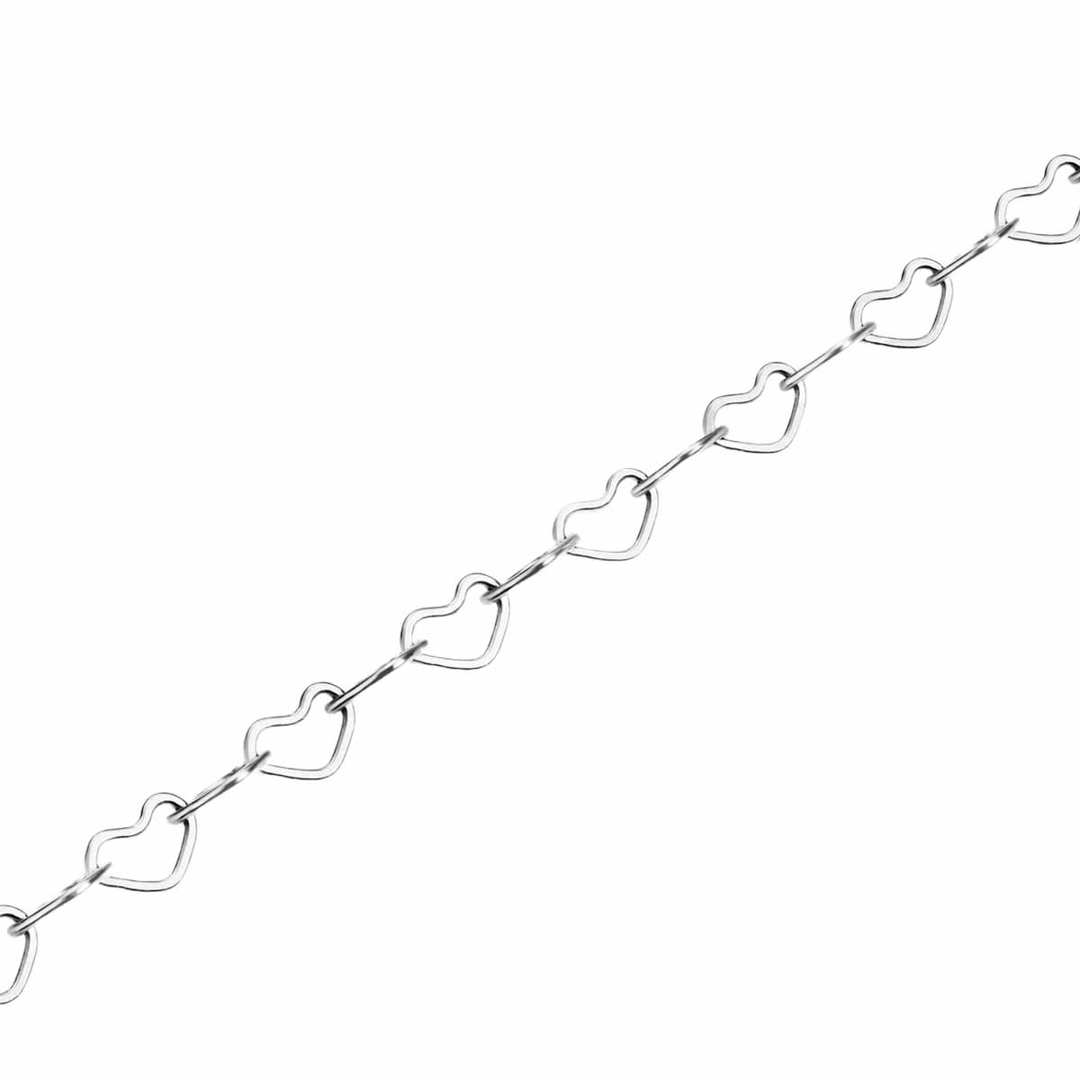 Bracelet chaîne cœur Rosefield Acier - JBHCS-J683