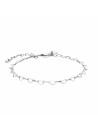 Bracelet chaîne cœur Rosefield Acier