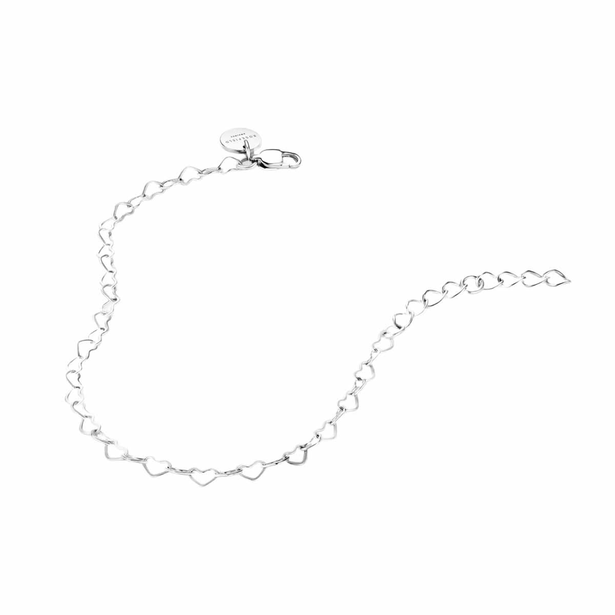 Bracelet chaîne cœur Rosefield Acier - JBHCS-J683