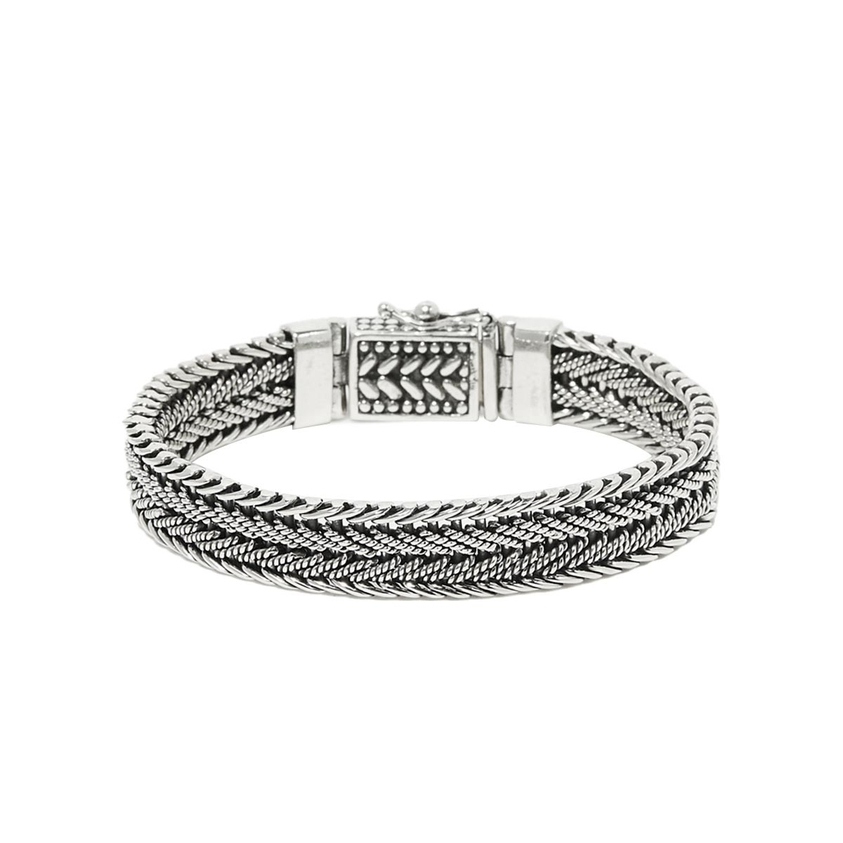 Bracelet argent homme Bracelet Homme Argent 925/1000"Pollux" Taille M