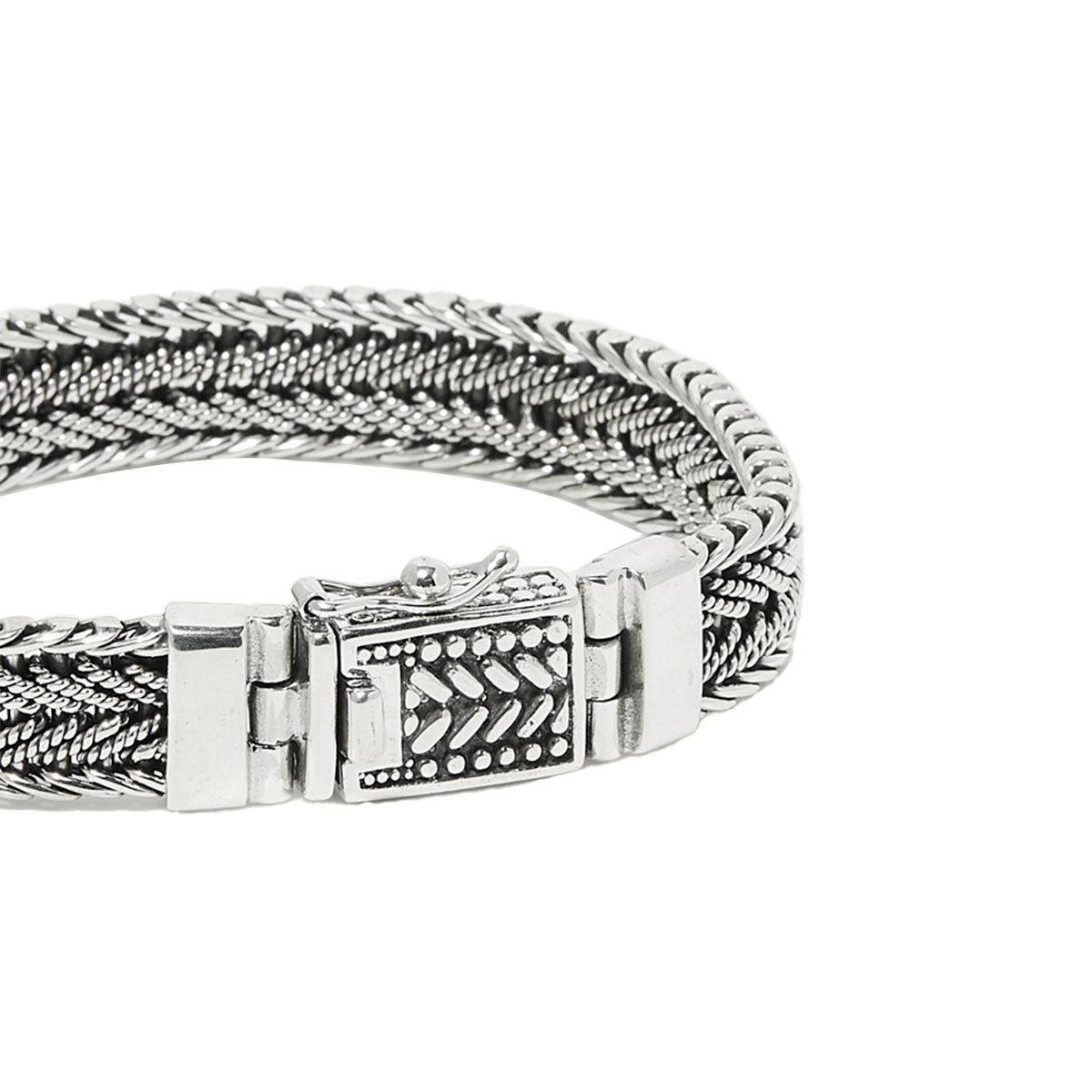 Bracelet argent homme Bracelet Homme Argent 925/1000"Pollux" Taille M