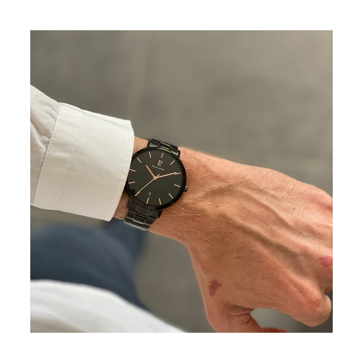 Montre Pierre Lannier Echo Homme Noir - 250G439 Montre Pierre Lannier Echo Homme Noir - 250G439