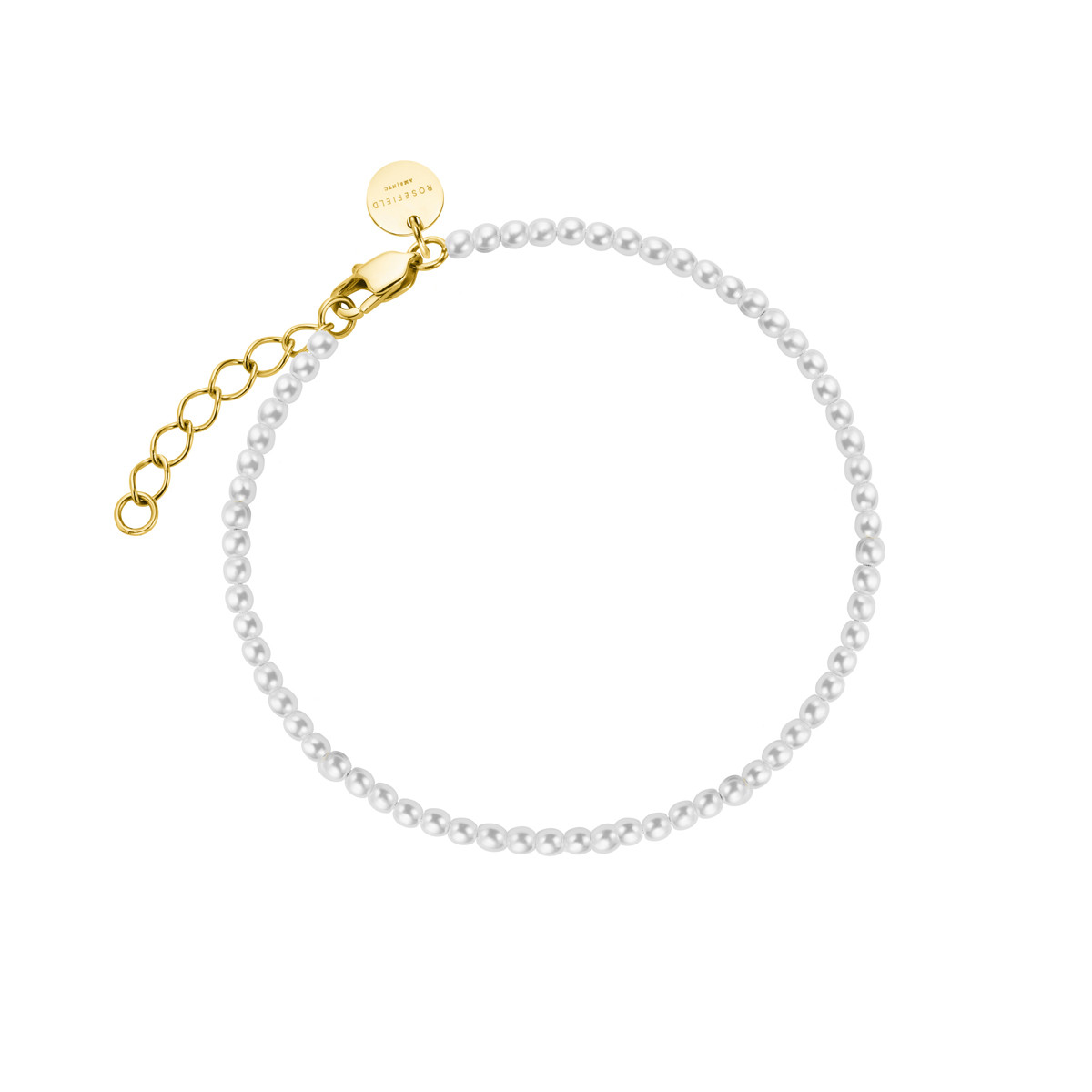 Bracelet Rosefield "Mini Pearl Bracelet Gold" - JBMPG-J601