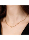 Collier Rosefield "Triple Heart Necklace Gold" - JNTHG-J535
