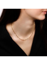 Collier Rosefield "Oval Necklace Gold" - JNOLG-J543