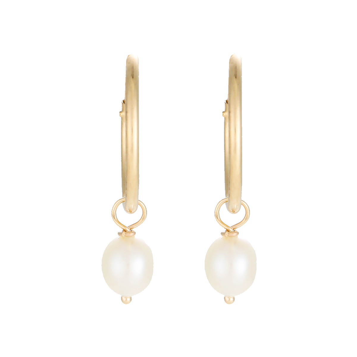 Boucles d'oreilles " Gama Perle" Or Jaune 375/1000 Boucles d'oreilles "Radiant" Or jaune