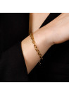 Bracelet Rosefield "Oval Chainlink Bracelet Gold" - JBOCG-J593