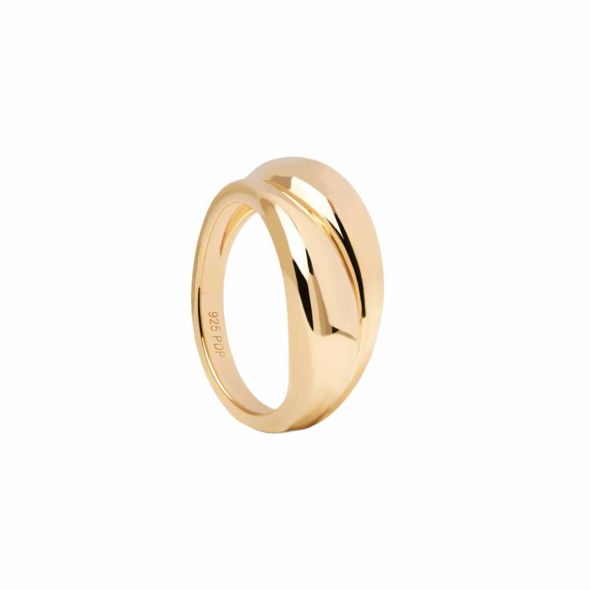 PDPAOLA Bague en argent doré - Desire- AN01-906 PDPAOLA Bague en argent plaqué or - Desire - AN01-906