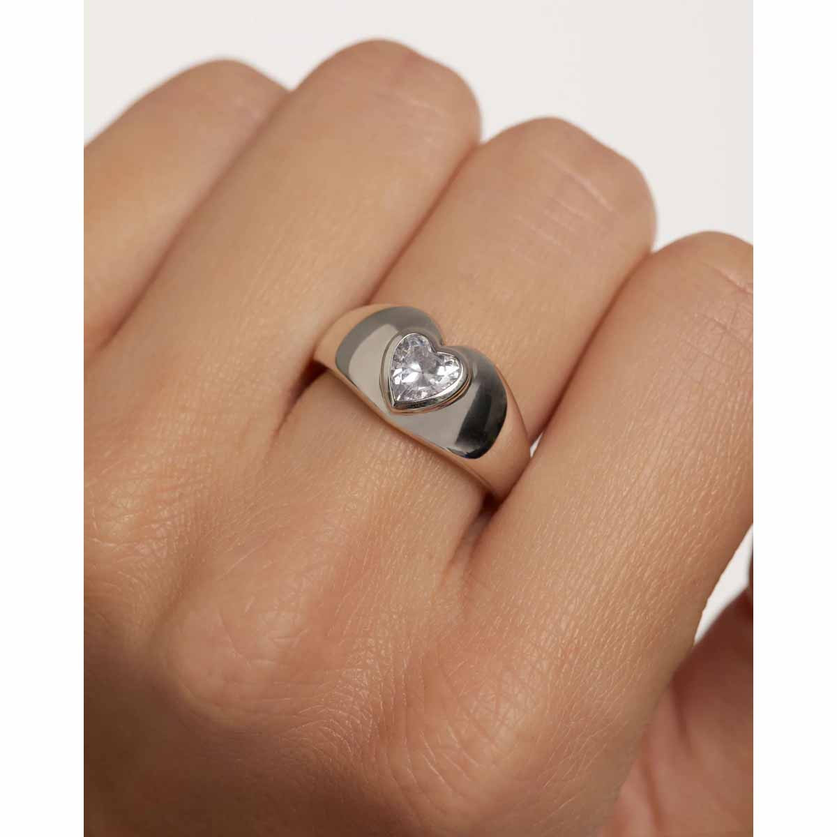 PDPAOLA Bague en argent - Bright Heart- AN02-902 PDPAOLA Bague en argent - Bright Heart - AN02-902