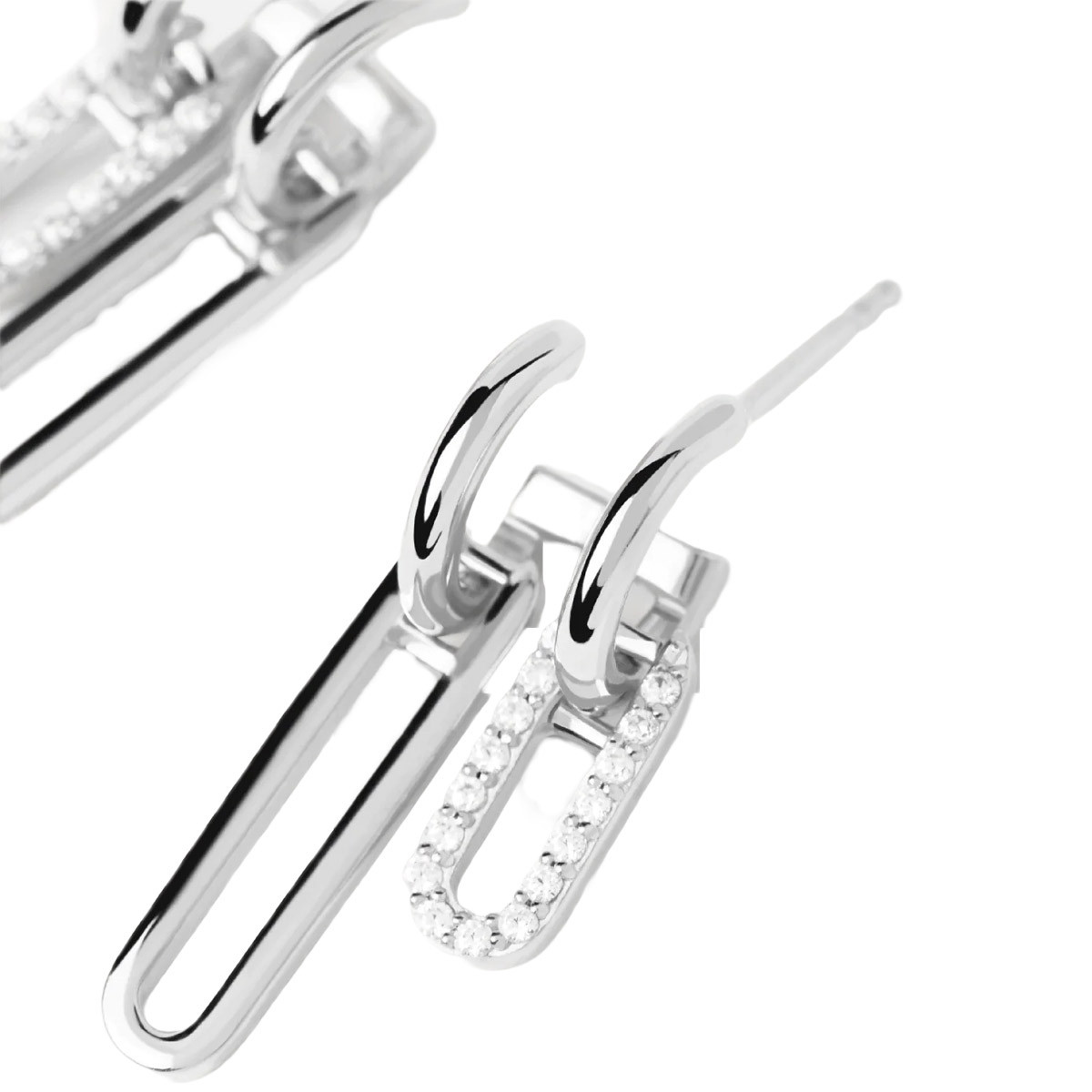 PDPAOLA Boucles d'oreilles en argent - Nexa Silver- AR02-828-U PDPAOLA Boucles d'oreilles en argent - Nexa Silver - AR02-828-U