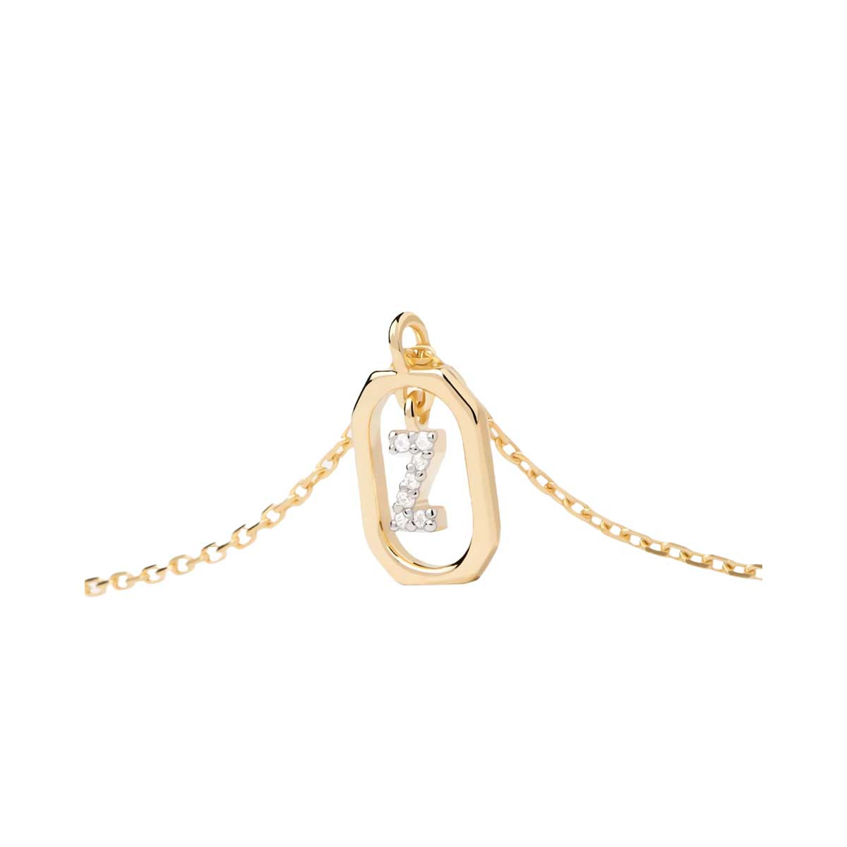 PDPAOLA Collier en argent doré - Mini Lettre Z- CO01-537-U PDPAOLA Collier en argent plaqué or - Mini Lettre Z - CO01-537-U