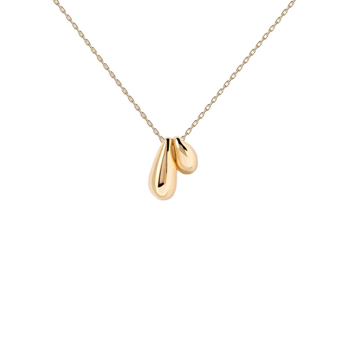 PDPAOLA Collier en argent doré - Sugar- CO01-606-U PDPAOLA Collier en argent plaqué or - Sugar - CO01-606-U