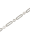 PDPAOLA Collier en argent - Miami Silver Chain- CO02-466-U