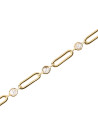 PDPAOLA Bracelet en argent doré - Miami Chain- PU01-406-U