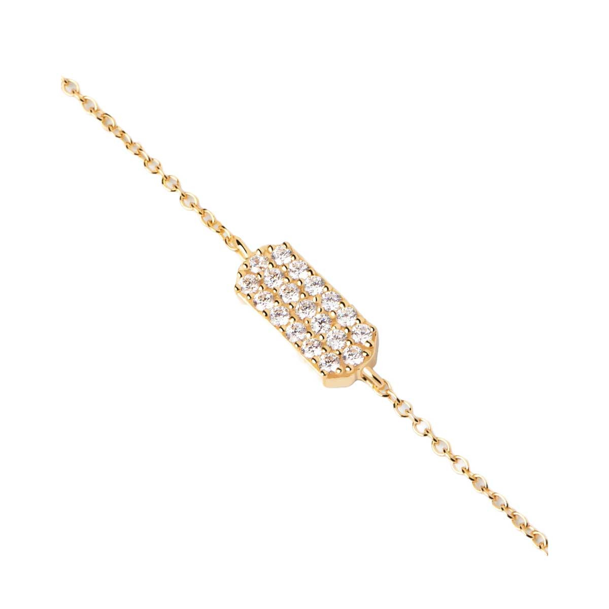 PDPAOLA Bracelet en argent doré - Icy- PU01-415-U PDPAOLA Bracelet en argent plaqué or - Icy - PU01-415-U