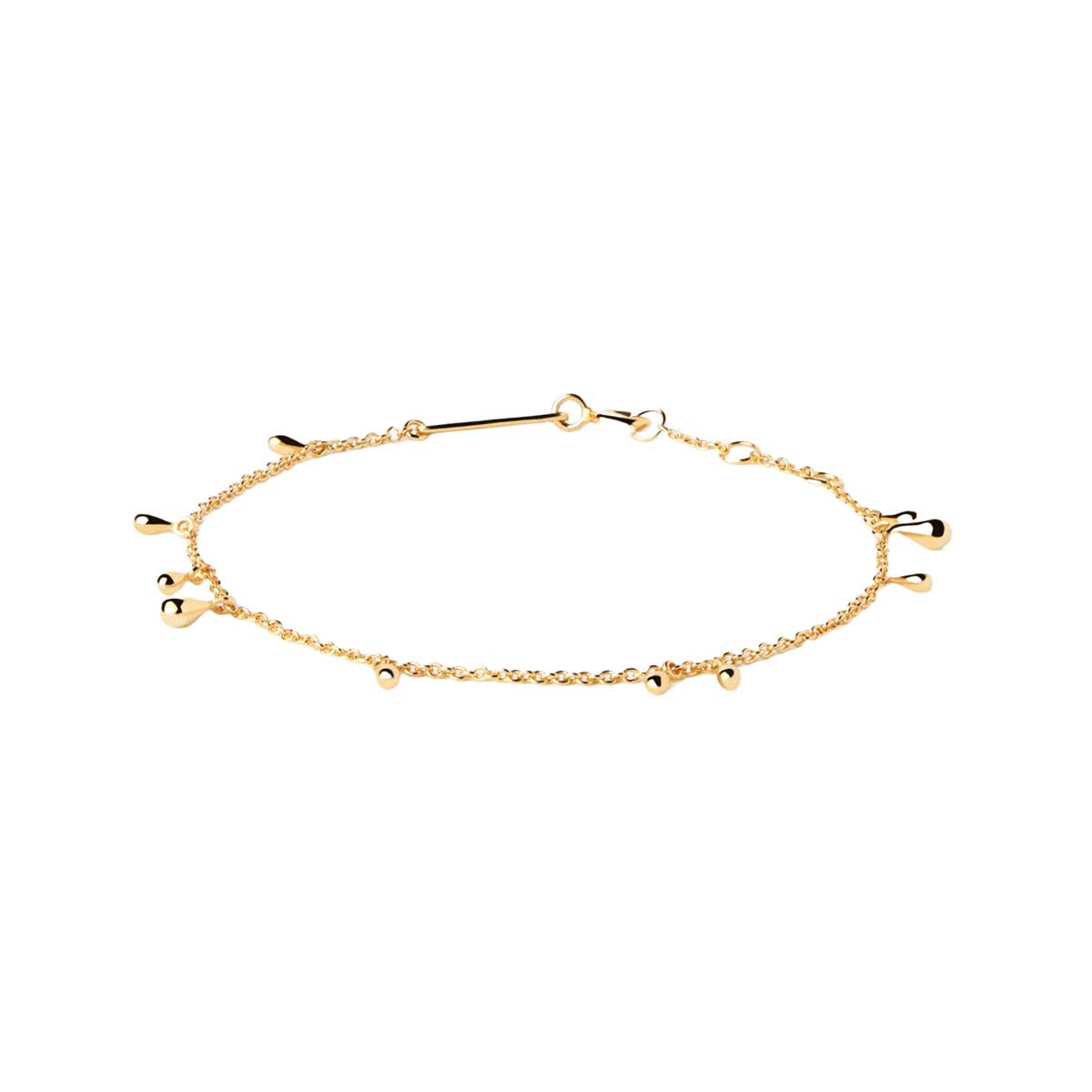 PDPAOLA Bracelet en argent doré - Teardrop- PU01-588-U PDPAOLA Bracelet en argent plaqué or - Teardrop - PU01-588-U