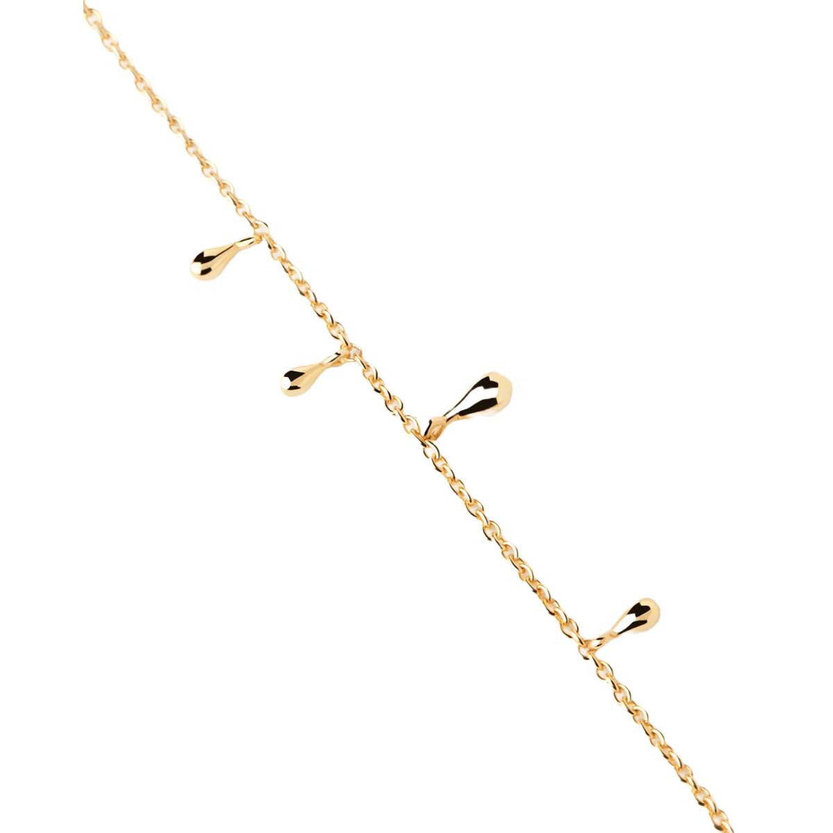 PDPAOLA Bracelet en argent doré - Teardrop- PU01-588-U PDPAOLA Bracelet en argent plaqué or - Teardrop - PU01-588-U