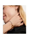 PDPAOLA Bracelet en argent rhodié - Beat Chain- PU02-635-U
