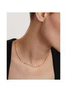 PDPAOLA Collier en argent doré - Miami Chain- CO01-466-U