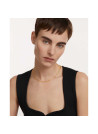 PDPAOLA Collier en argent doré - Miami Chain- CO01-466-U