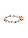 PDPAOLA Bracelet en argent rhodié - Beat Chain- PU02-635-U