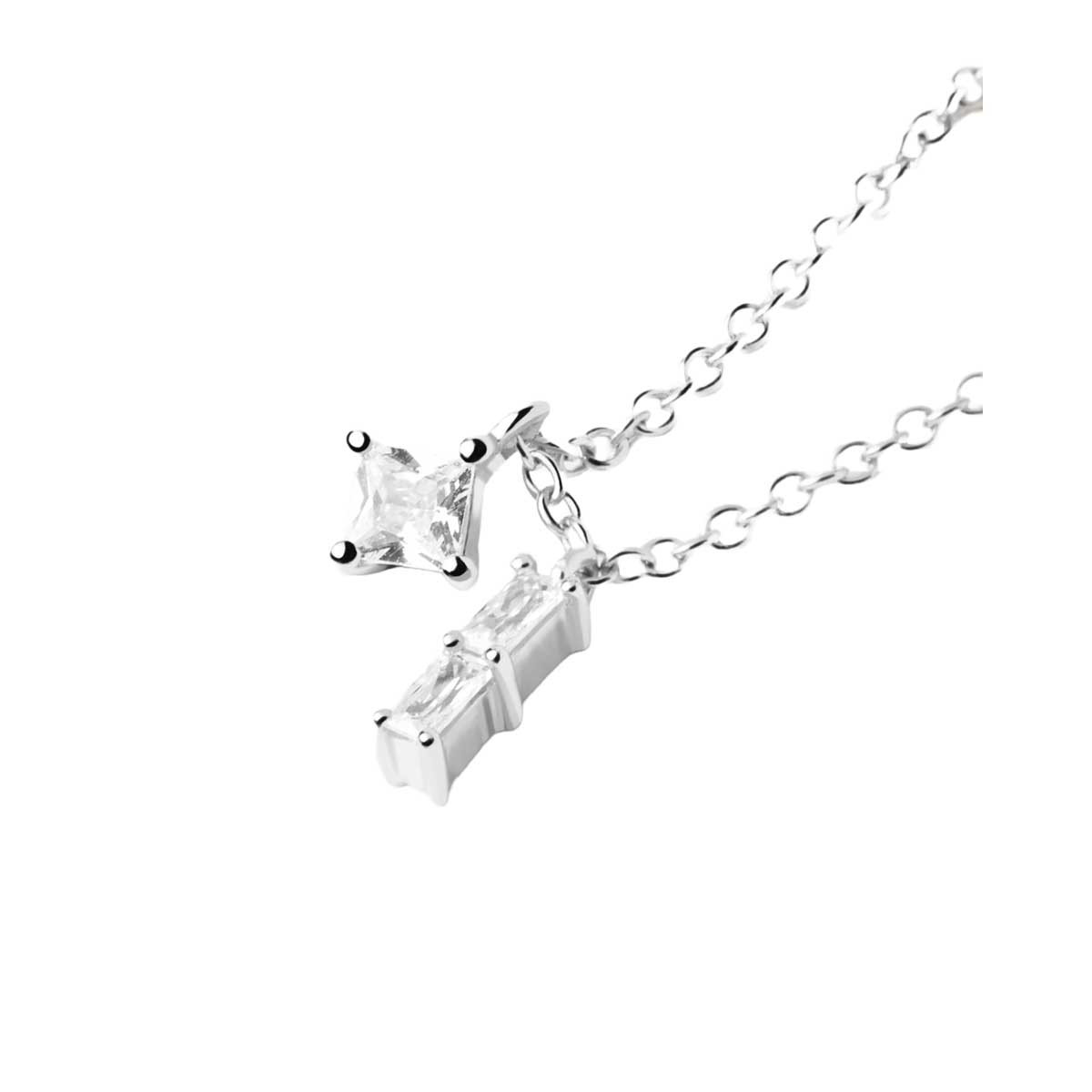 PDPAOLA Collier en argent - Isla Silver- CO02-500-U PDPAOLA Collier en argent - Isla Silver - CO02-500-U