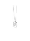 PDPAOLA Collier en argent - Mini Lettre A- CO02-512-U