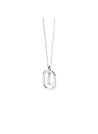 PDPAOLA Collier en argent - Mini Lettre L- CO02-523-U