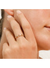 Bague "Maillage" Or et Diamants