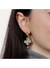 Boucles d'oreilles Guess "Amazing Blossom" Acier doré - JUBE03055JWYG