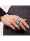Bague "Cajué Turquoise" Argent 925