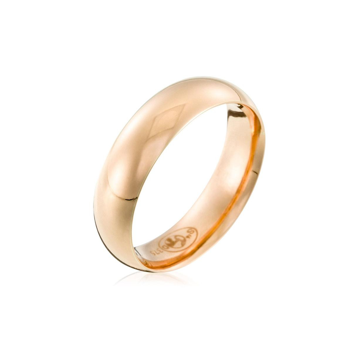Bague Alliance "Le mien" Or rose Bague Alliance"Éternité" Or rose