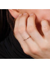 Bague "Alliance Humilité" Or rose et Diamants