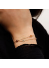 Bracelet Or Jaune 375/1000 et Pierres Fines