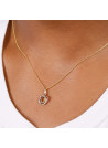 Pendentif Or Tricolore