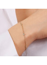 Bracelet Or Jaune et Diamant