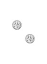 Boucles d'oreilles "Petits Ronds" Or blanc