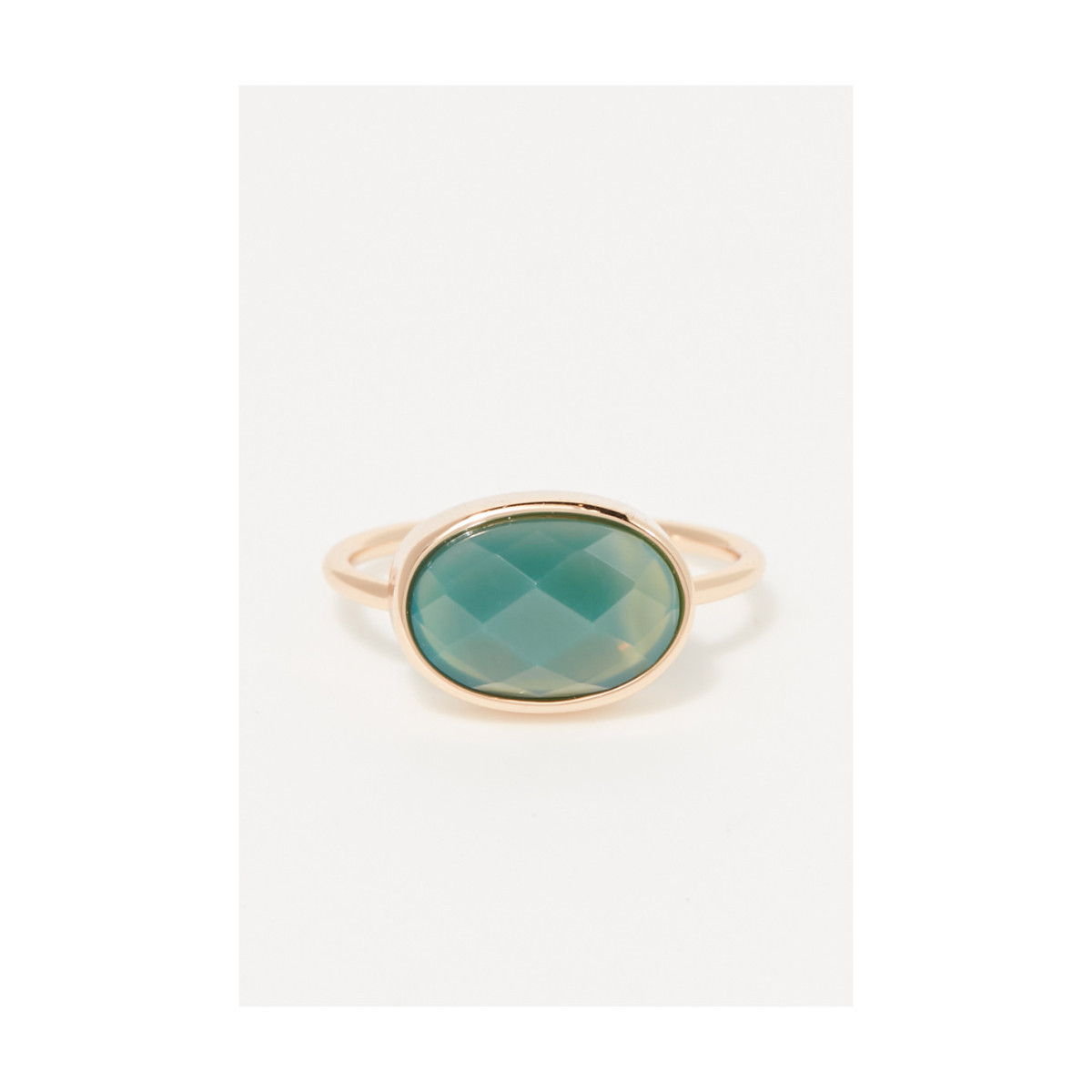 Bague Laiton doré "Aube"
