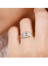 Bague "Les princesses" Or et Diamants